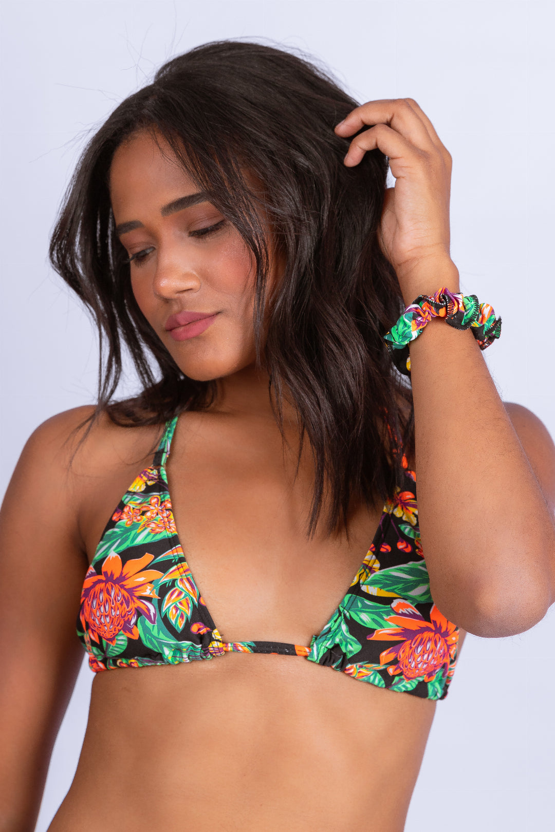 Biquini Cortininha e Calcinha Strappy - Stella Bernardi