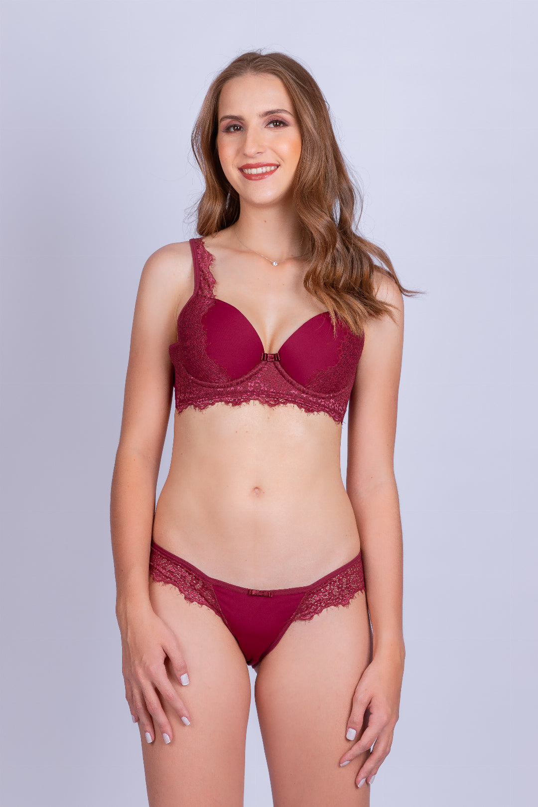 Calcinha de Renda e Sutiã de Renda Soft - Stella Bernardi