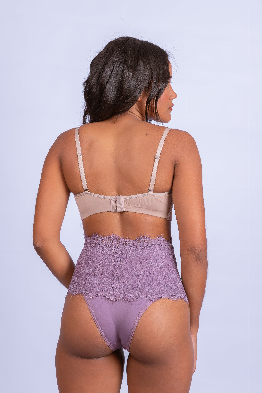 Calcinha de Renda Hot Pant e Microfibra - Stella Bernardi