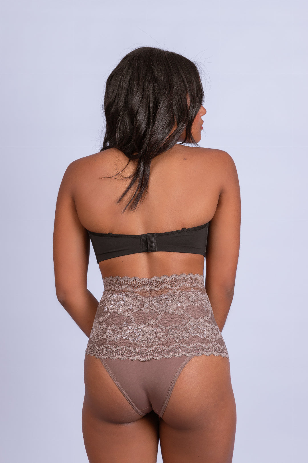 Calcinha de Renda Hot Pant e Microfibra - Stella Bernardi