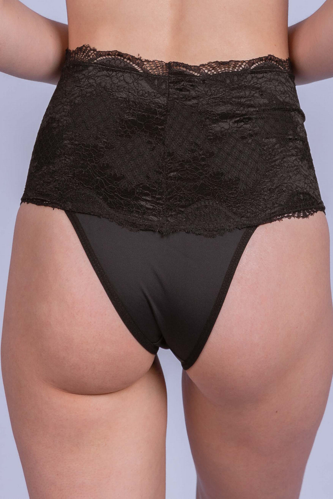 Calcinha de Renda Hot Pant e Microfibra - Stella Bernardi