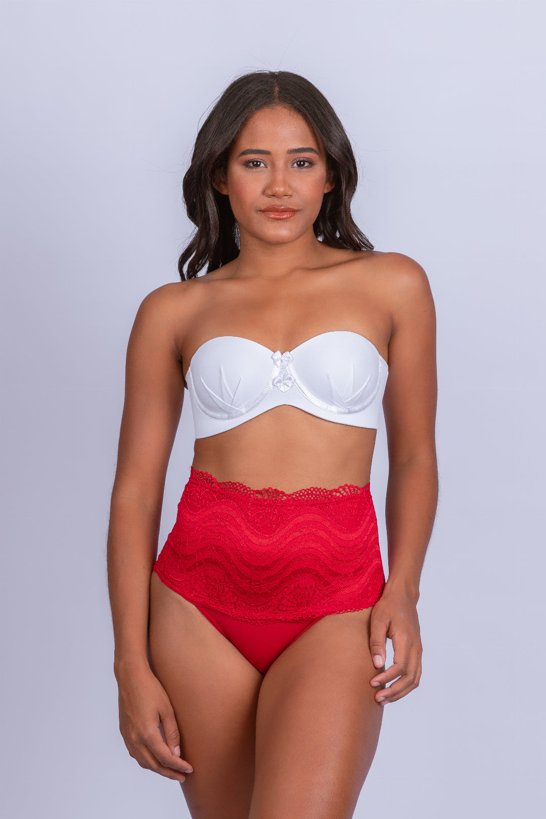 Calcinha de Renda Hot Pant e Microfibra - Stella Bernardi