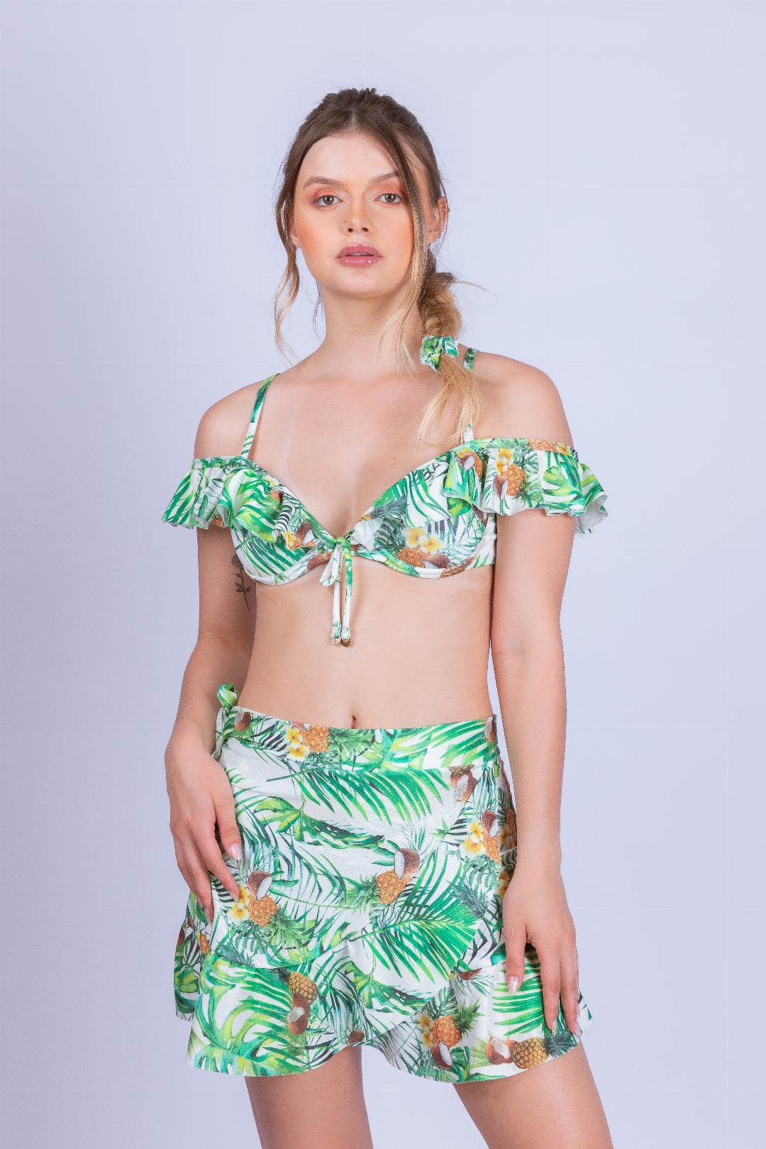 Saída de Praia Mini Saia - Stella Bernardi