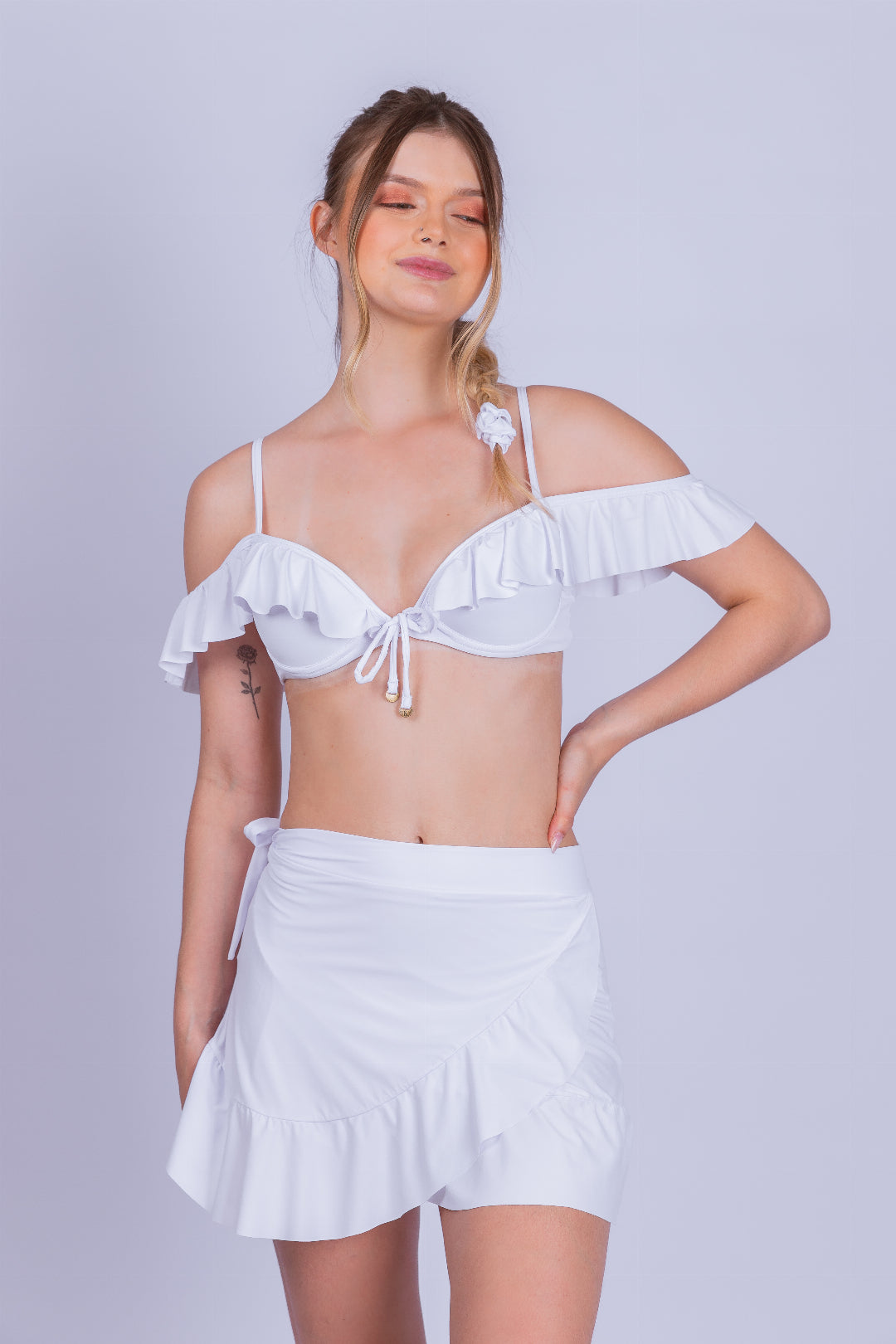 Saída de Praia Mini Saia - Stella Bernardi