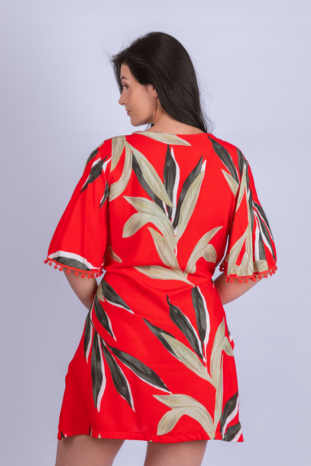 Saída de Praia Vestido em Viscose - Stella Bernardi