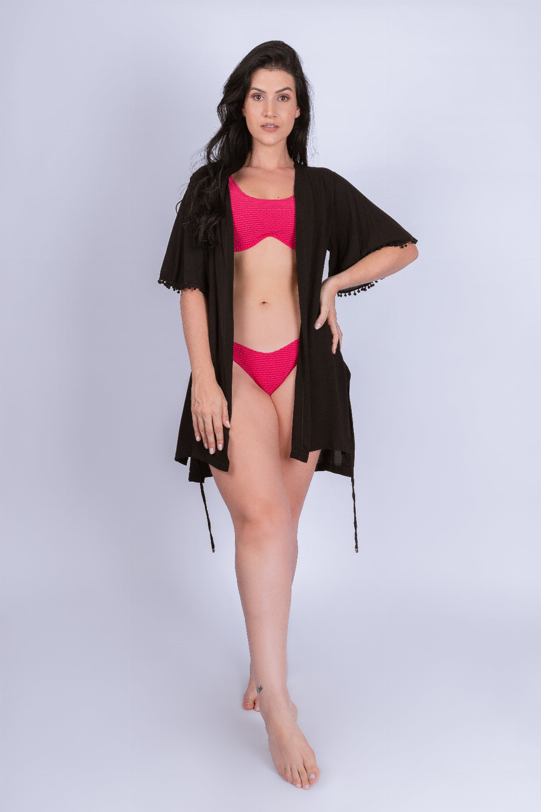 Saída de Praia Vestido em Viscose - Stella Bernardi