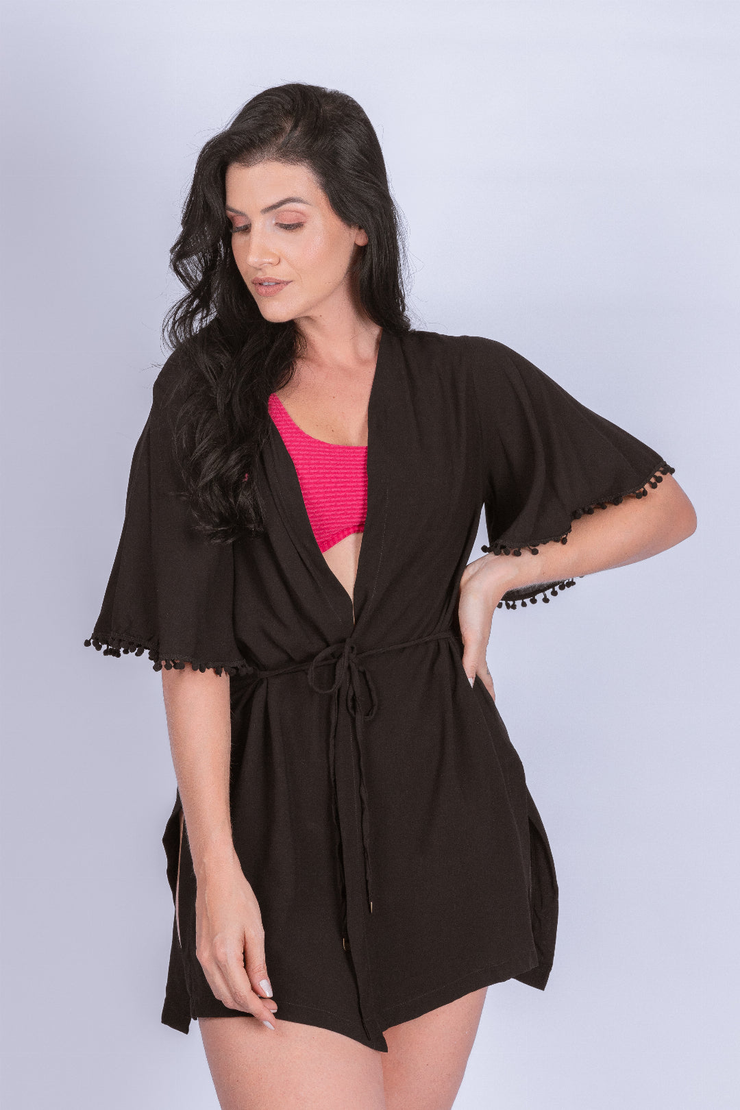 Saída de Praia Vestido em Viscose - Stella Bernardi