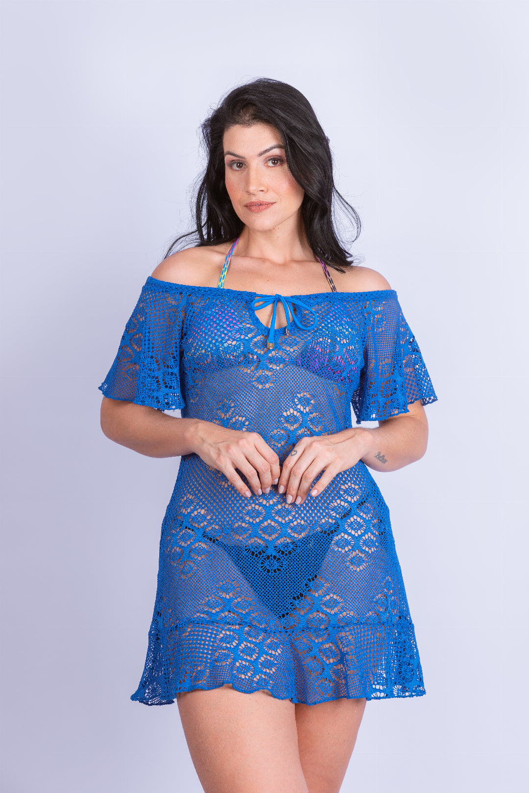 Saída de Praia Vestido Renda - Stella Bernardi