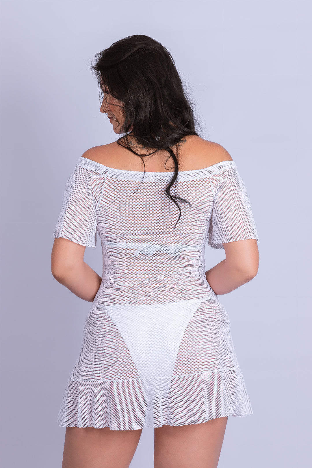 Saída de Praia Vestido Renda - Stella Bernardi