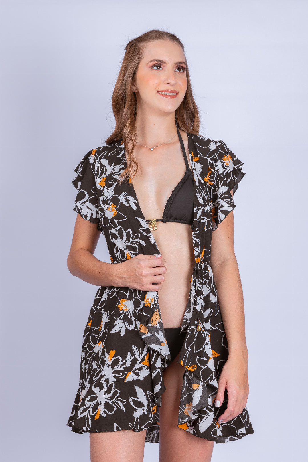 Saída de Praia Decote V - Stella Bernardi